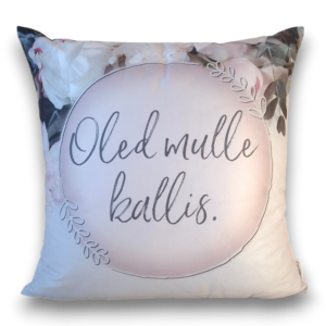 Oled mulle kallis | Pojengid | 50×50 cm