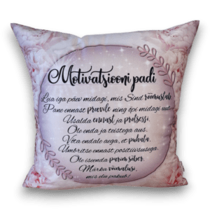 Motivatsiooni padi | 40x40 cm